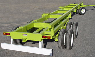 trailer portaplataforma frente
